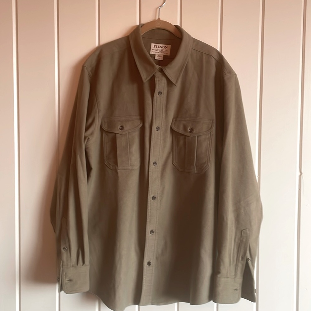 Filson moleskin work shirt